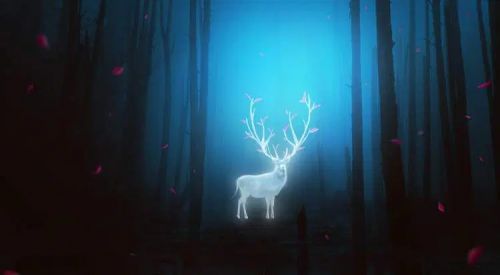 آموزش طراحی گوزن درخشان در فتوشاپ